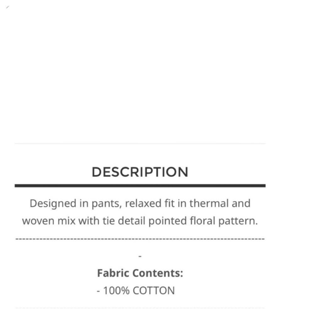 POL Cream and Gray Patchwork Pants - image 5